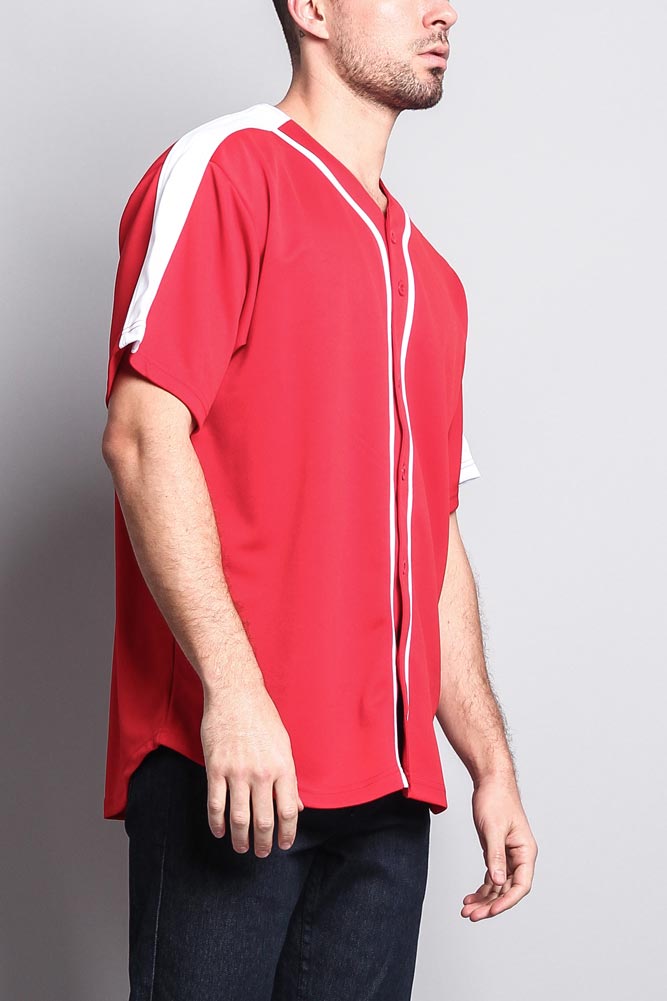 Men's Two Tone Baseball Jersey