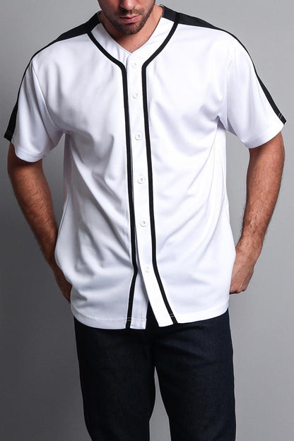 Men's Two Tone Baseball Jersey