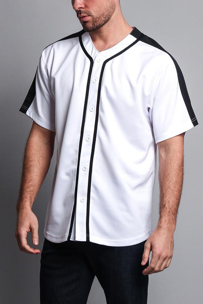 Men's Two Tone Baseball Jersey
