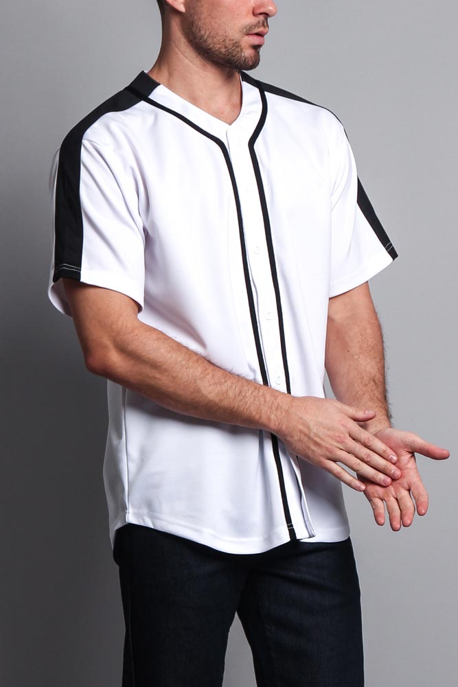 Men's Two Tone Baseball Jersey