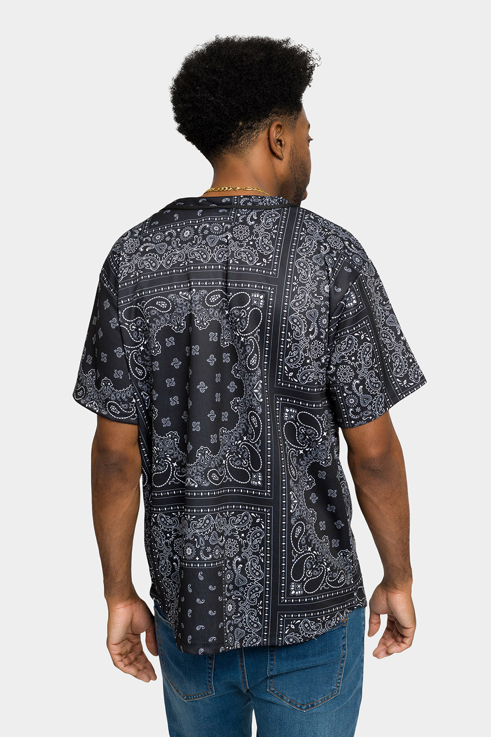 Bandana Paisley Baseball Jersey