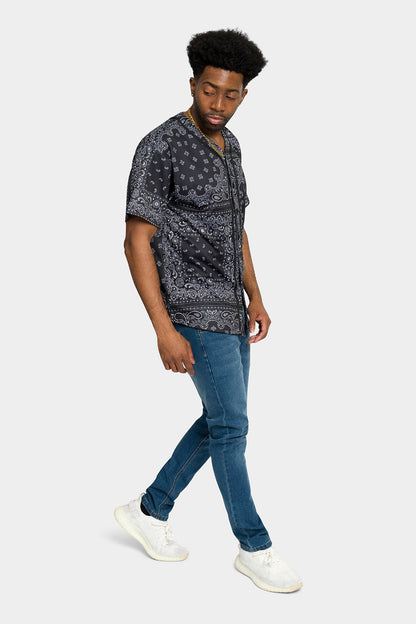 Bandana Paisley Baseball Jersey