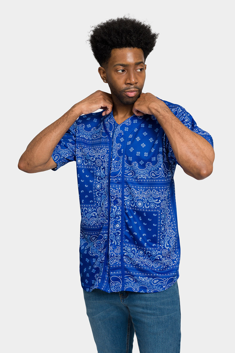 Bandana Paisley Baseball Jersey