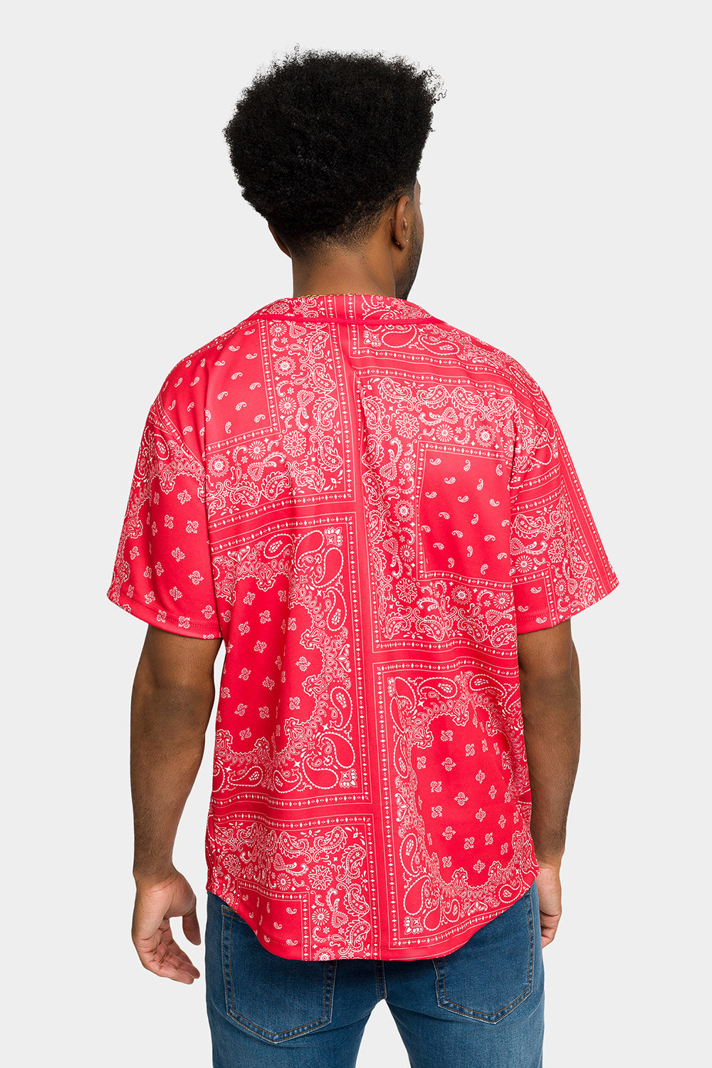 Bandana Paisley Baseball Jersey