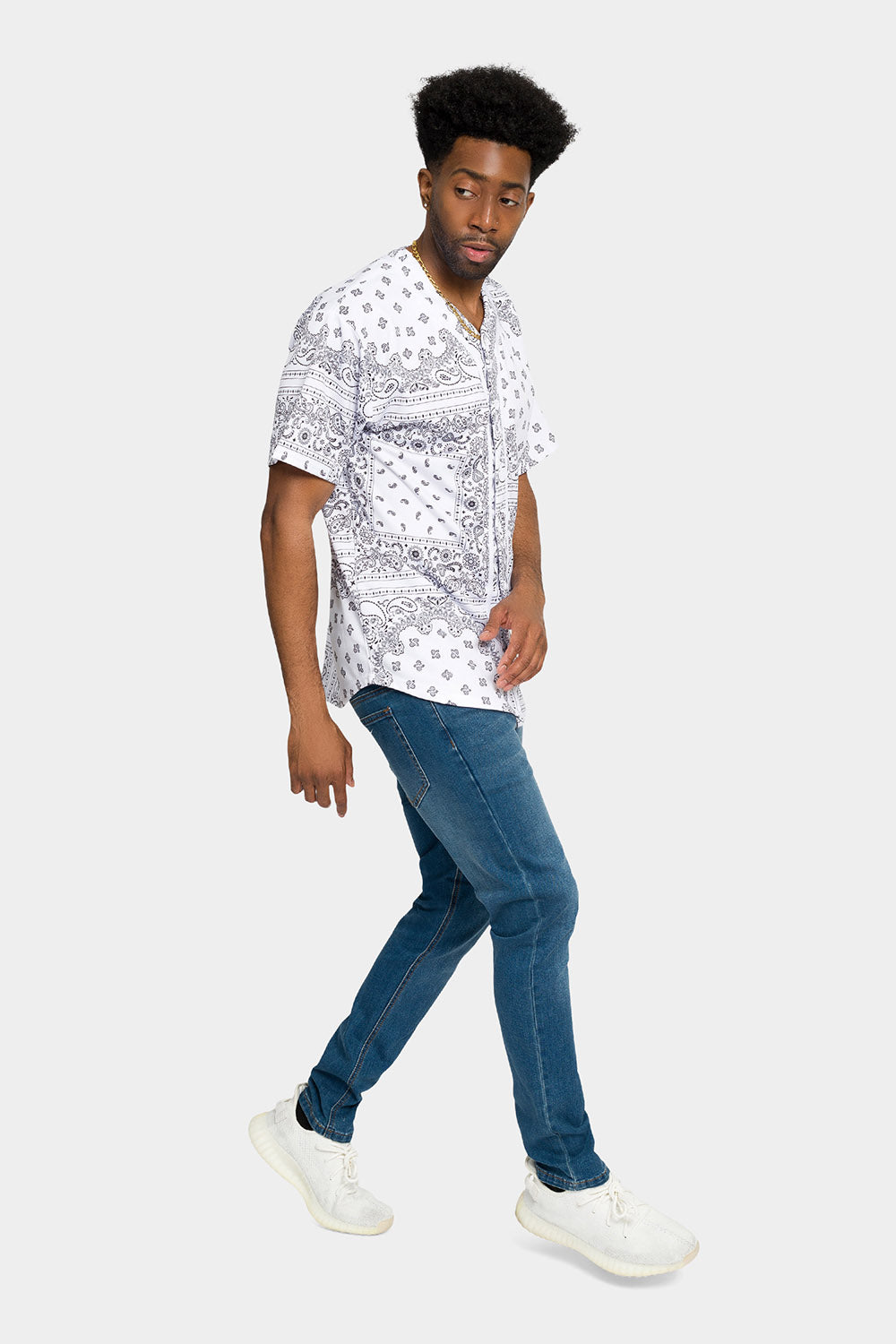 Bandana Paisley Baseball Jersey