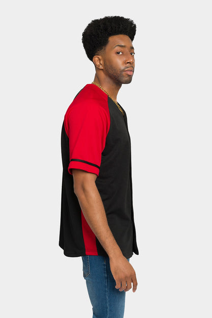 Colorblock Raglan Baseball Jersey