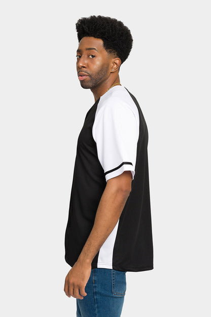 Colorblock Raglan Baseball Jersey