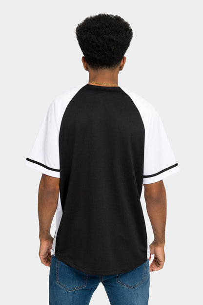 Colorblock Raglan Baseball Jersey