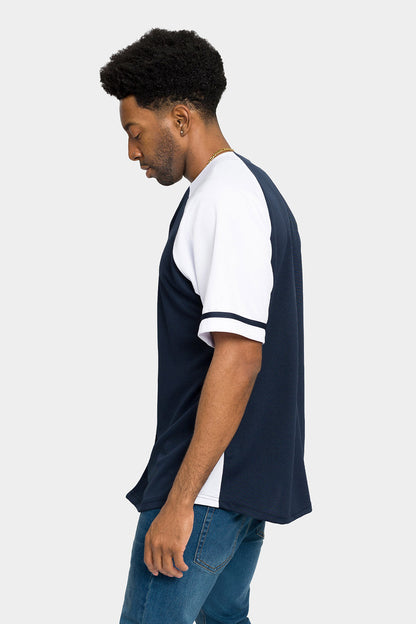 Colorblock Raglan Baseball Jersey