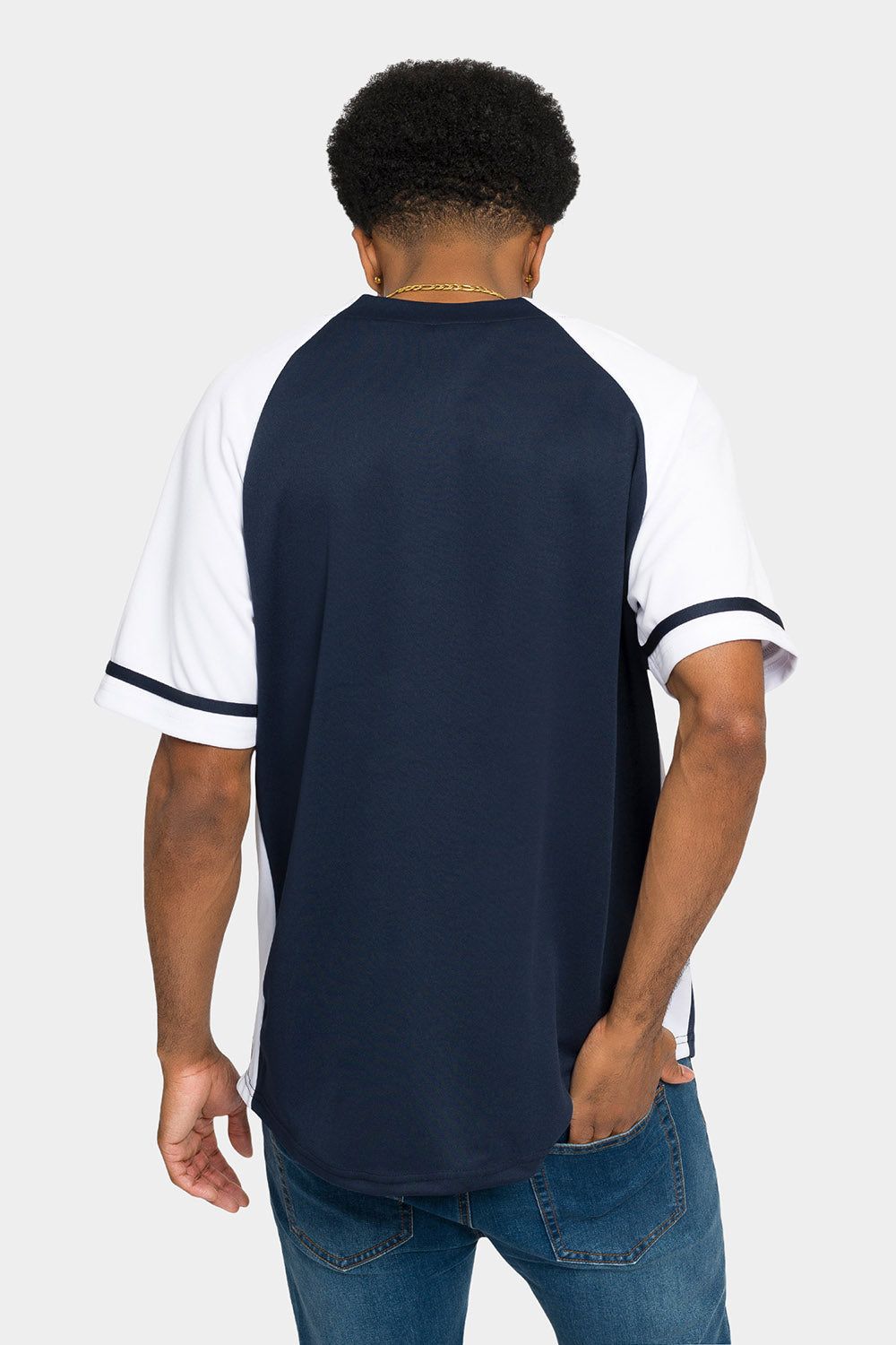 Colorblock Raglan Baseball Jersey
