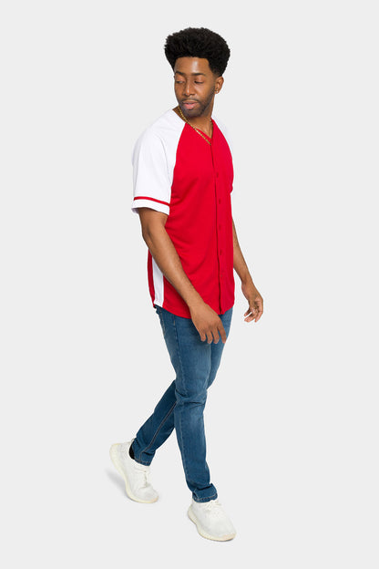 Colorblock Raglan Baseball Jersey