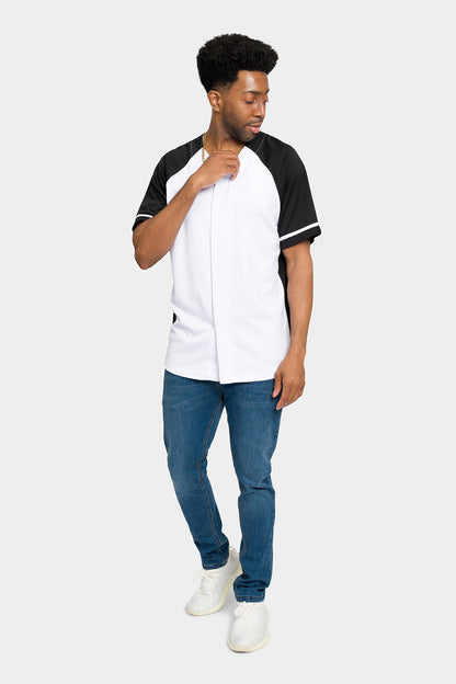 Colorblock Raglan Baseball Jersey