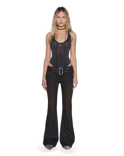 LARA BODYSUIT SILVER