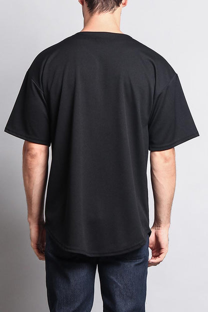 Baseball Button Down Short Sleeve Jersey