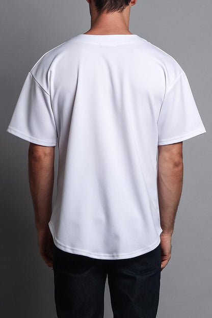Baseball Button Down Short Sleeve Jersey