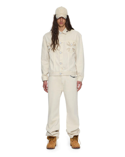 KSUBI X ALICE HOLLYWOOD OH G JACKET IVORY