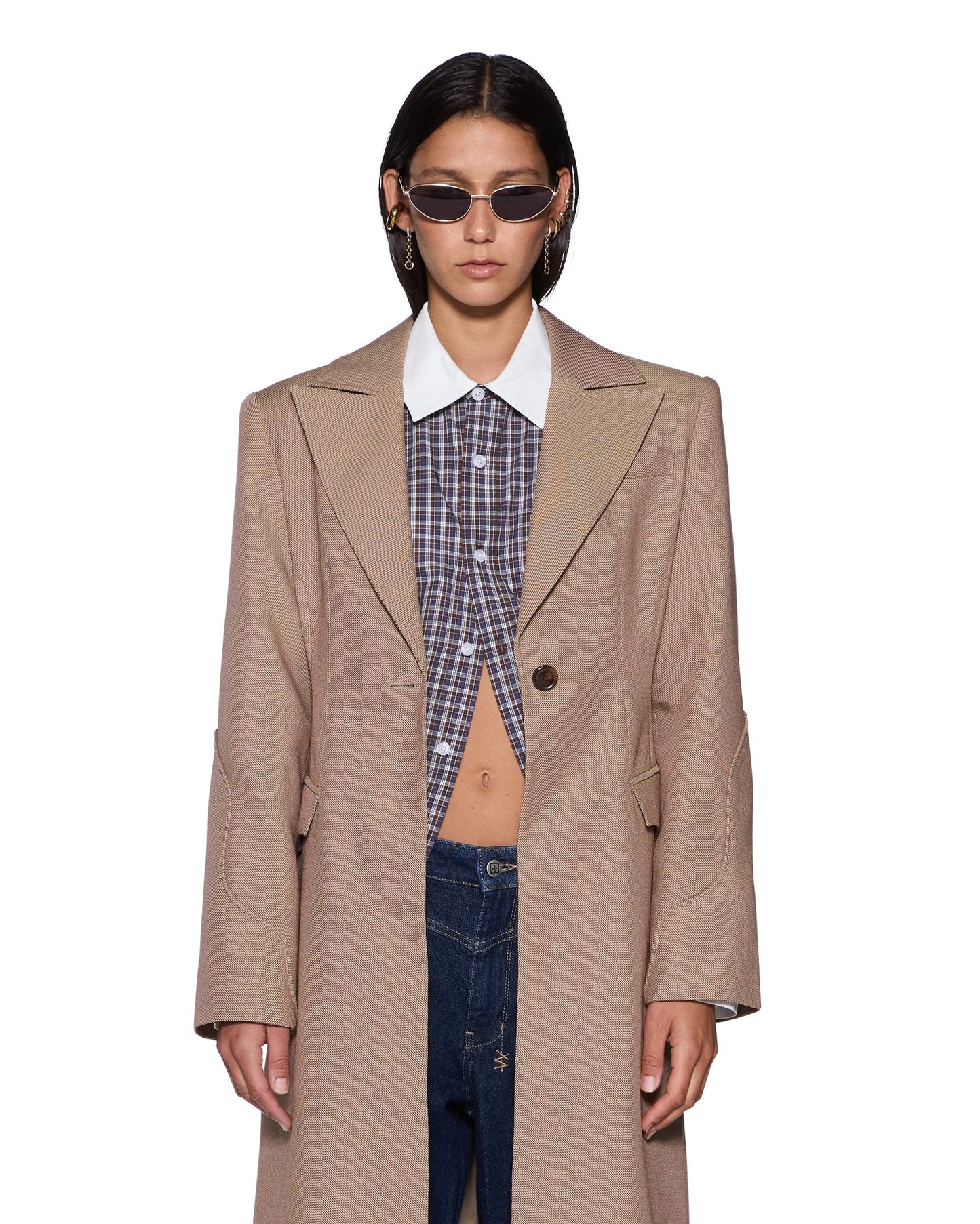 STANCE TAILORED COAT TAN