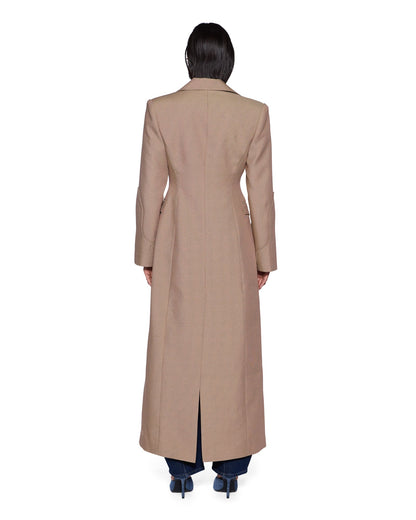 STANCE TAILORED COAT TAN