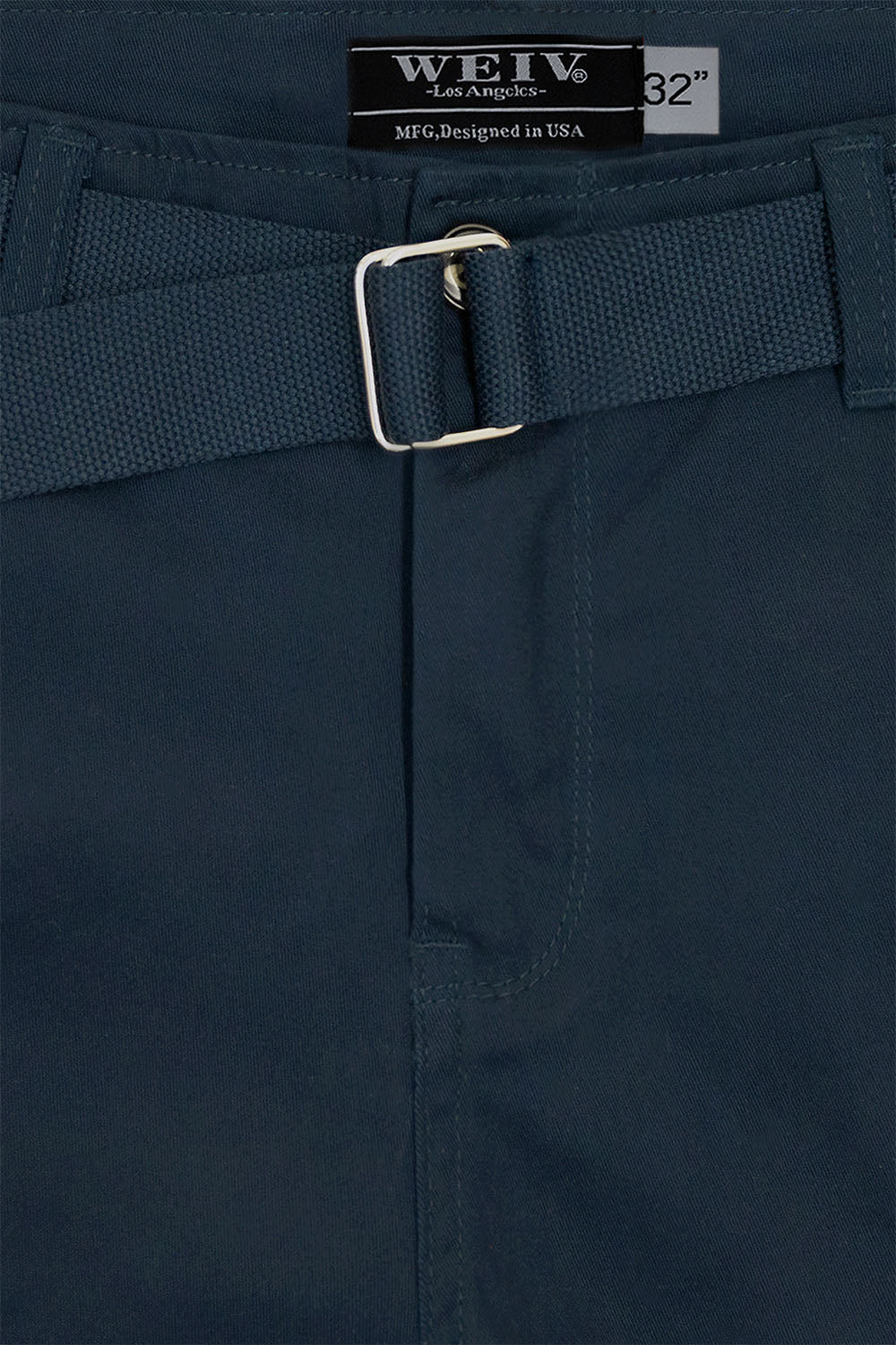 Men's Essential Solid Belted Cargo Shorts