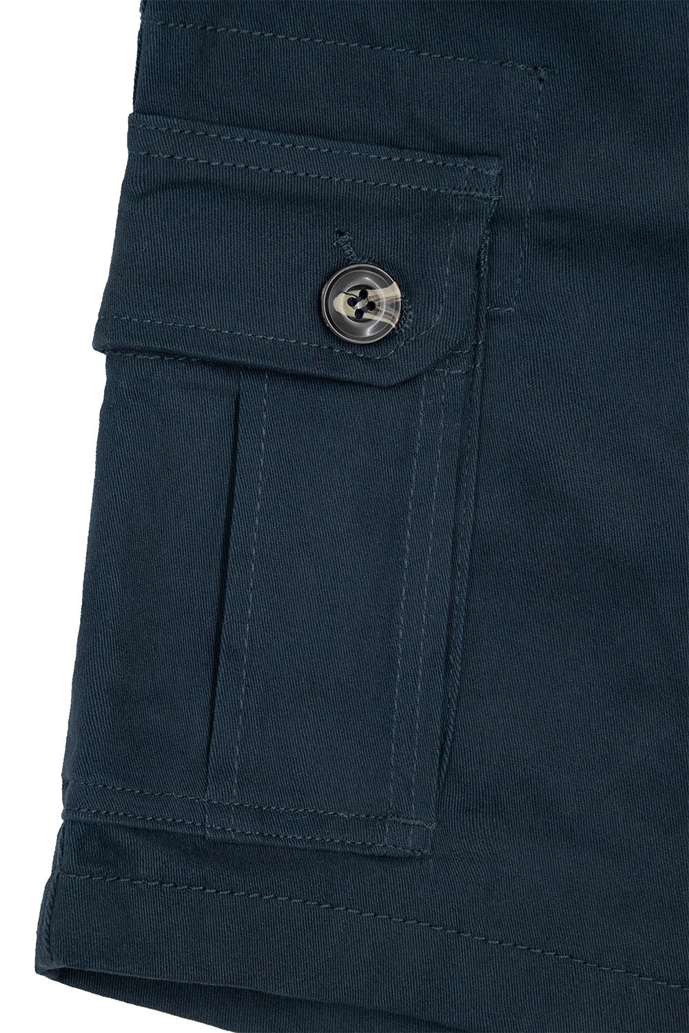 Men's Essential Solid Belted Cargo Shorts