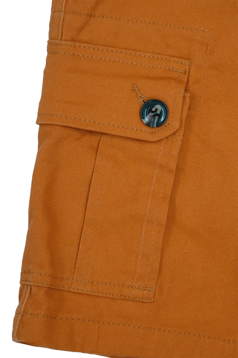Men's Essential Solid Belted Cargo Shorts