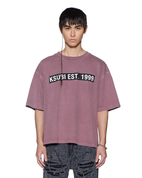 KINGS HALEN SS TEE VINTAGE PLUM