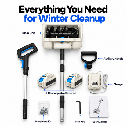 24V Cordless Electric Snow Shovel