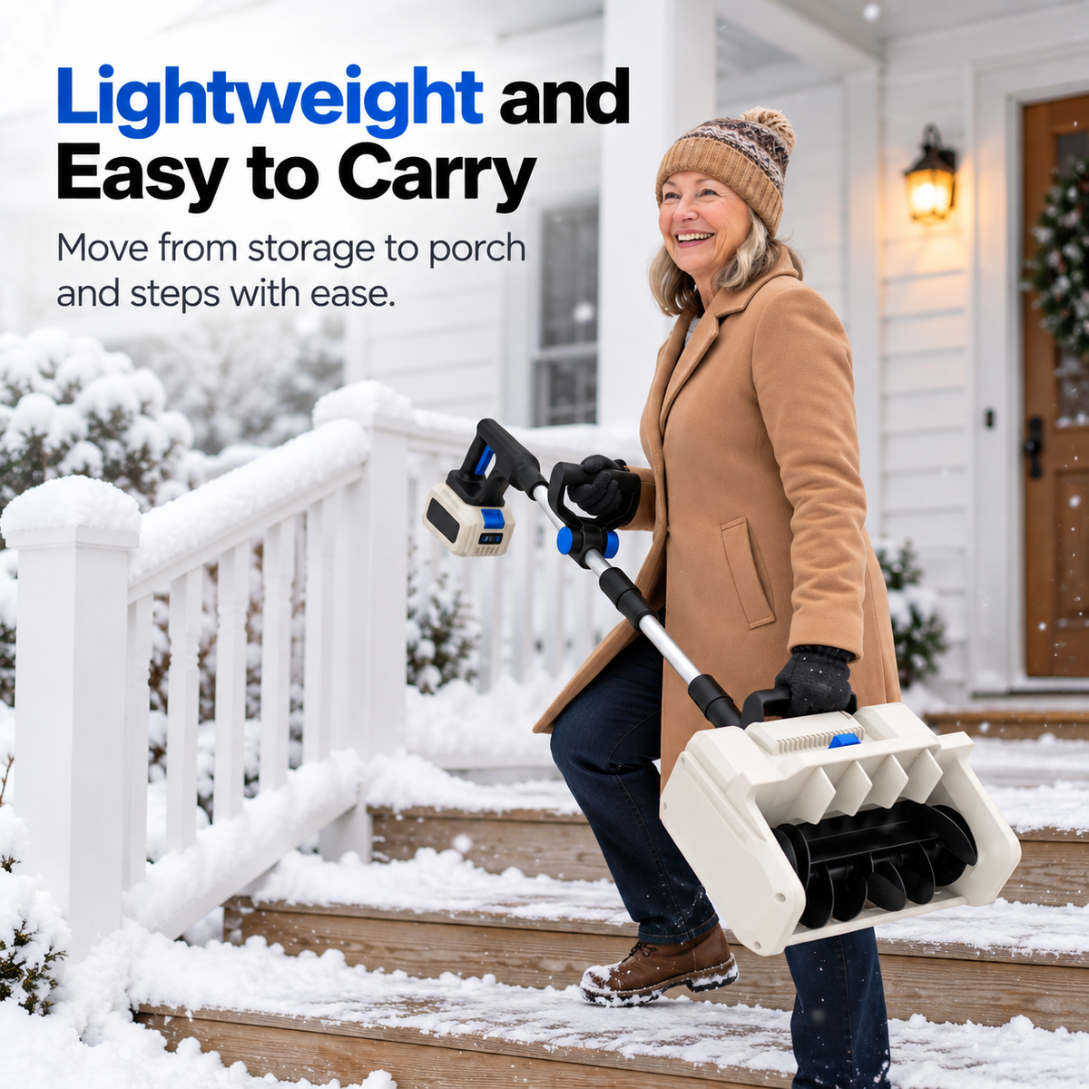 24V Cordless Electric Snow Shovel