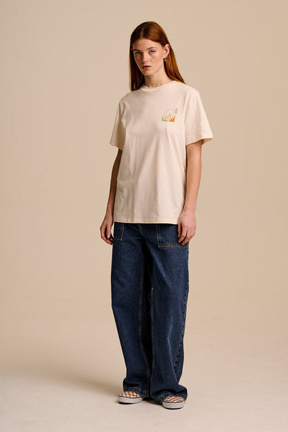 L.E Denver - Cotton T-Shirt in Graphics and Grain Artist & Yak