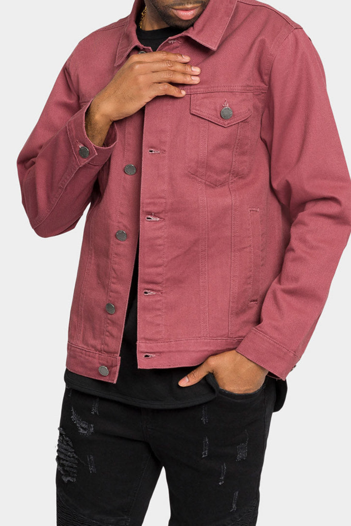 Essential Colored Denim Jacket