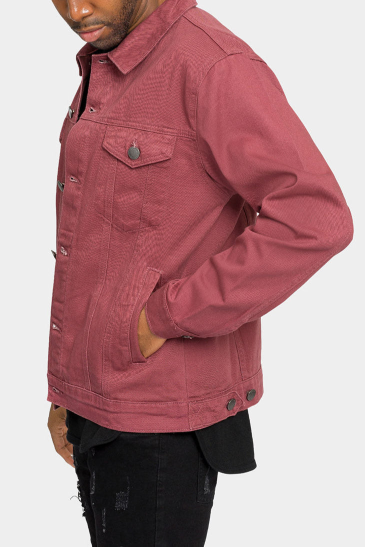 Essential Colored Denim Jacket