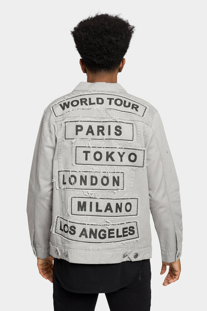 World Tour Colored Denim Jacket