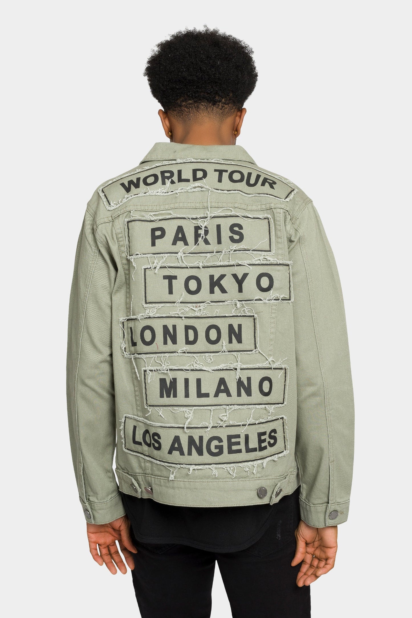 World Tour Colored Denim Jacket