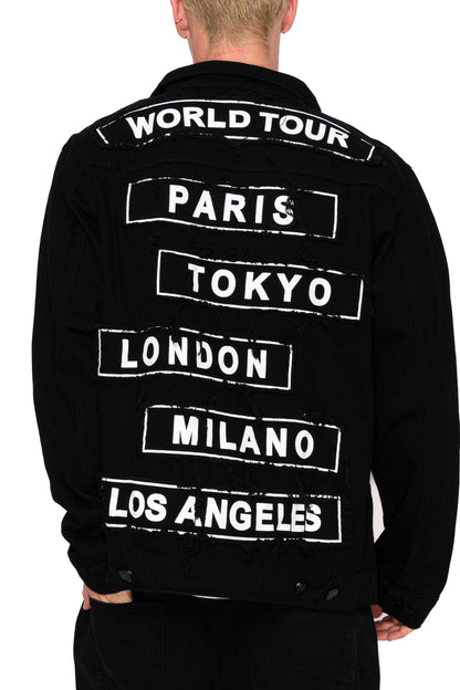 World Tour Colored Denim Jacket