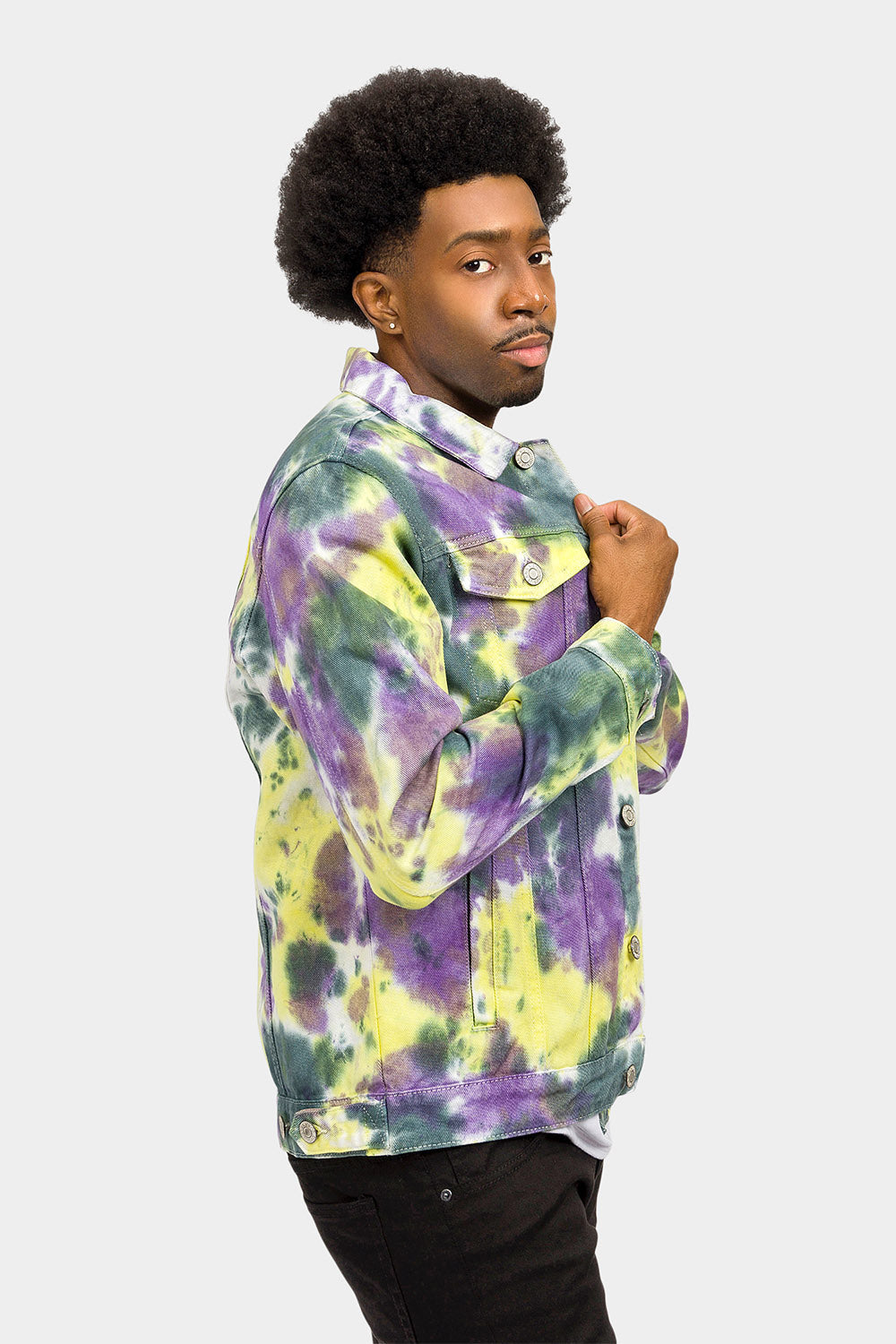 Tie Dye Denim Jacket