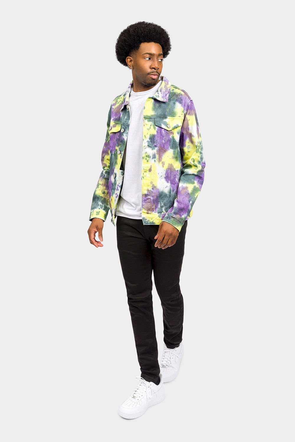 Tie Dye Denim Jacket