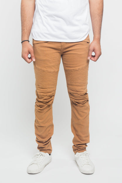 Scrunched Fold Illusion Jeans
