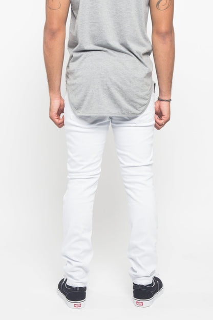 Scrunched Fold Illusion Jeans