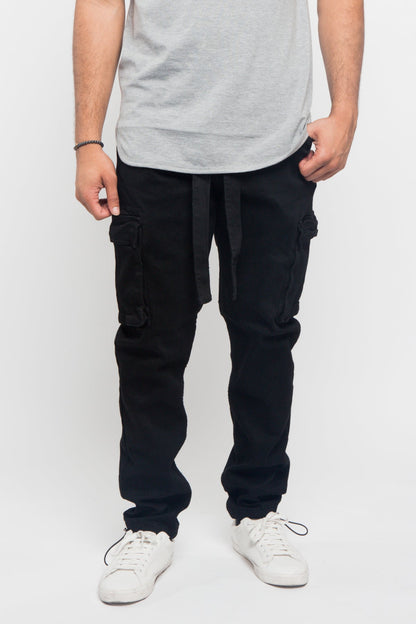 Tied Color Cargo Pants