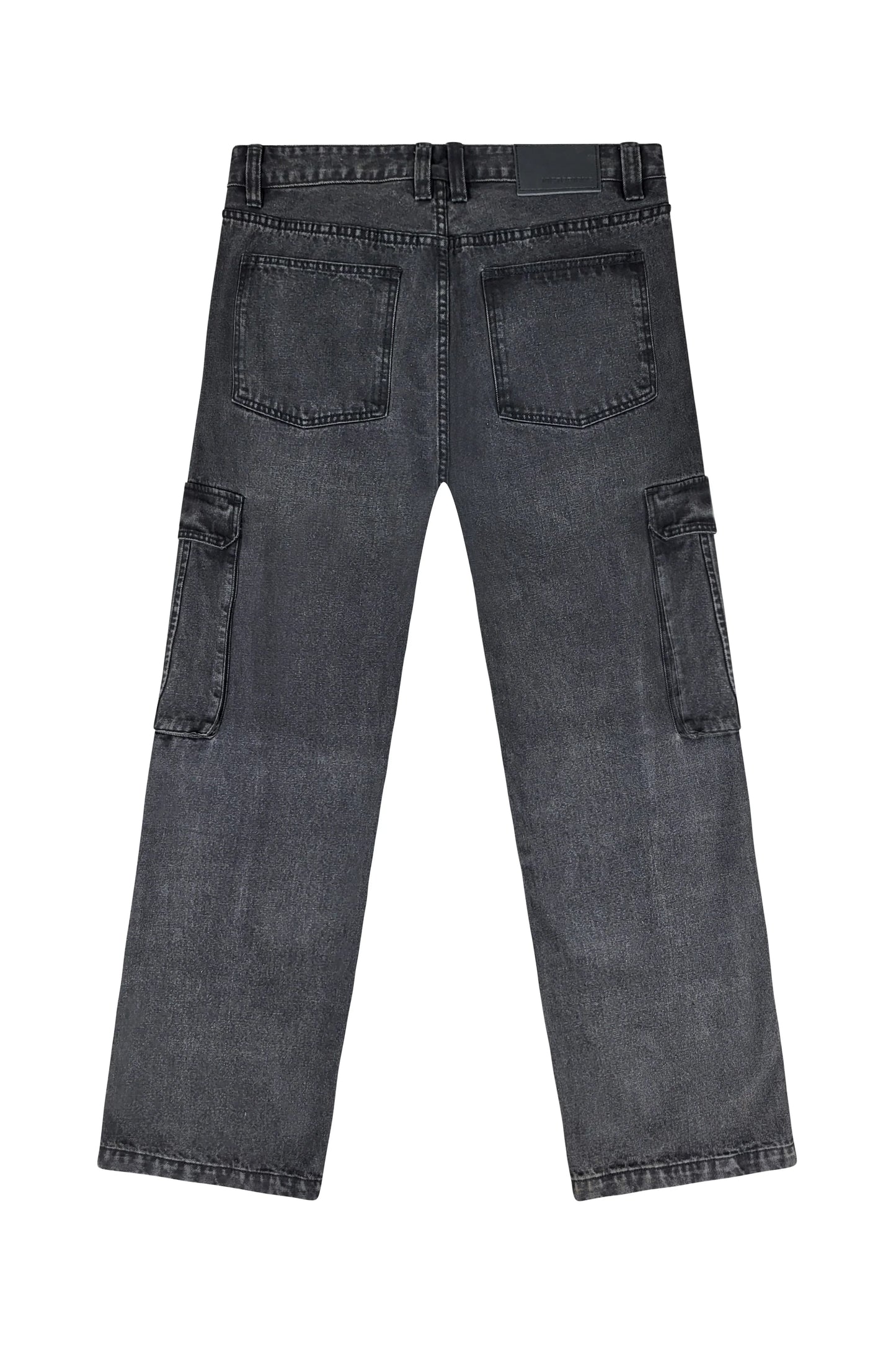 Men's Baggy Fit Cargo Denim Jeans