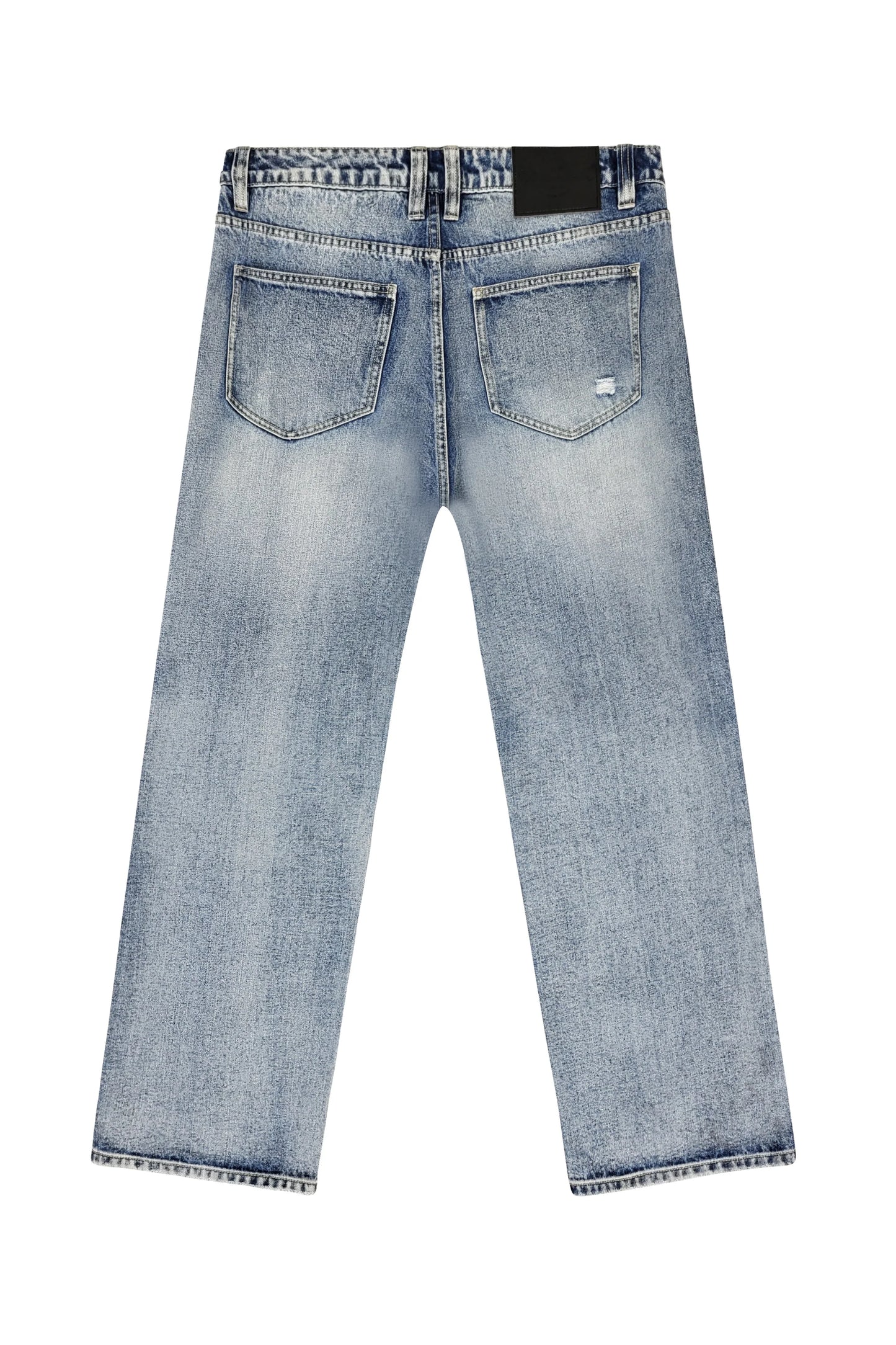 Baggy Fit Distressed Denim Jeans