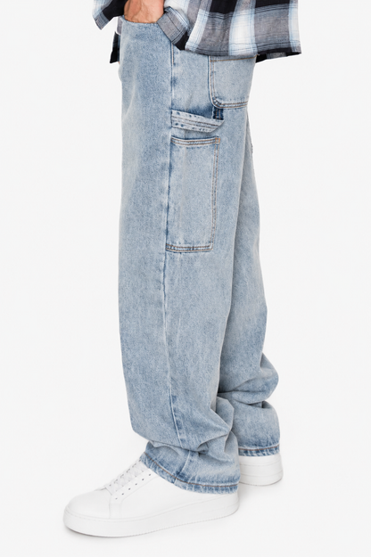 Baggy Fit Carpenter Denim Jeans