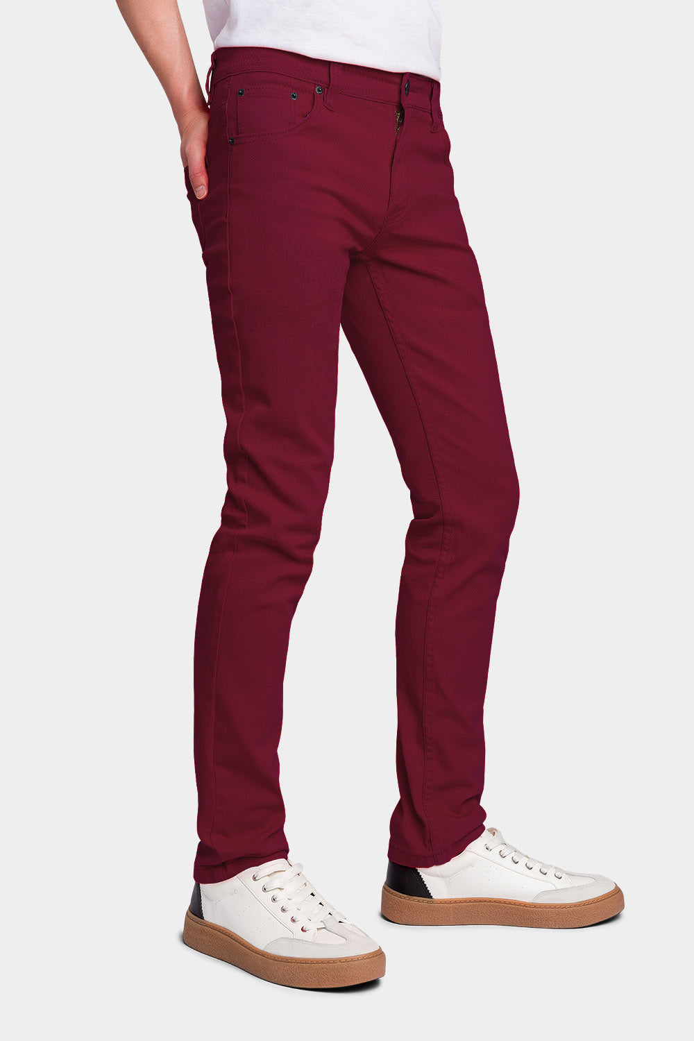 Men's Essential Skinny Fit Colored Jeans