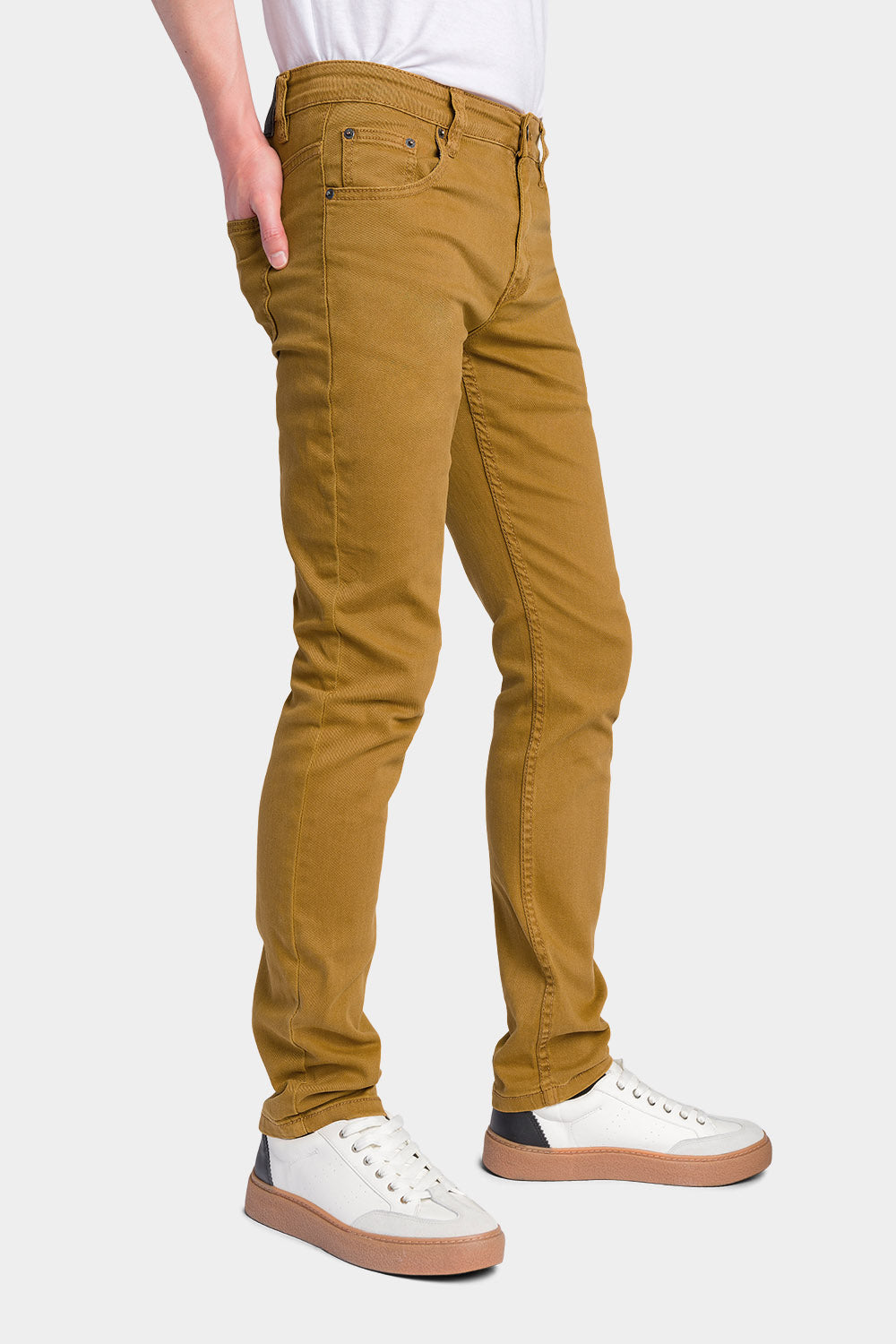 Men's Essential Skinny Fit Colored Jeans
