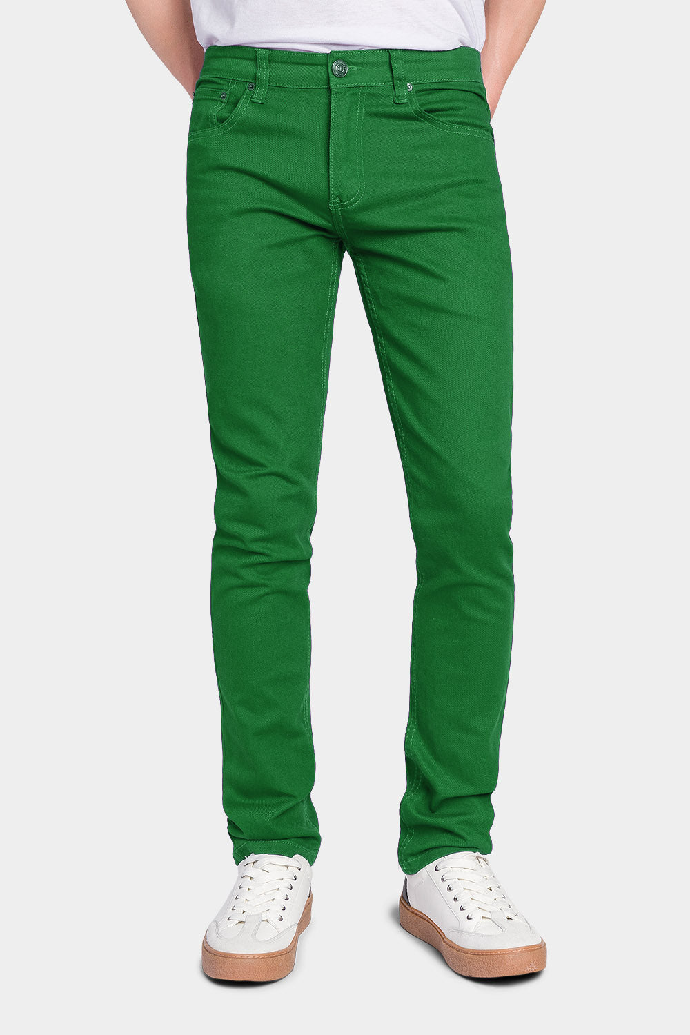 Men's Essential Skinny Fit Colored Jeans