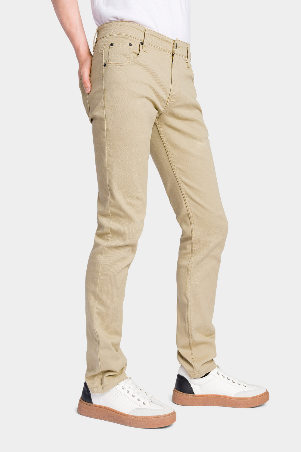 Men's Essential Skinny Fit Colored Jeans