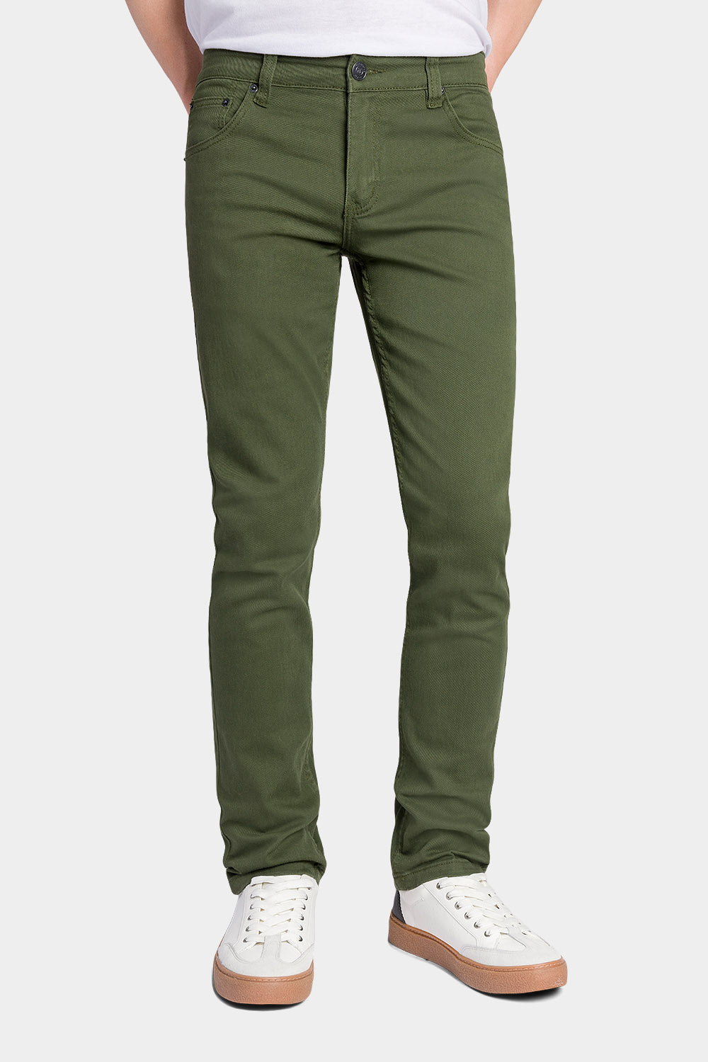 Men's Essential Skinny Fit Colored Jeans