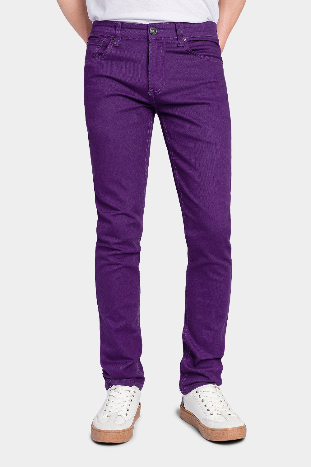 Men's Essential Skinny Fit Colored Jeans