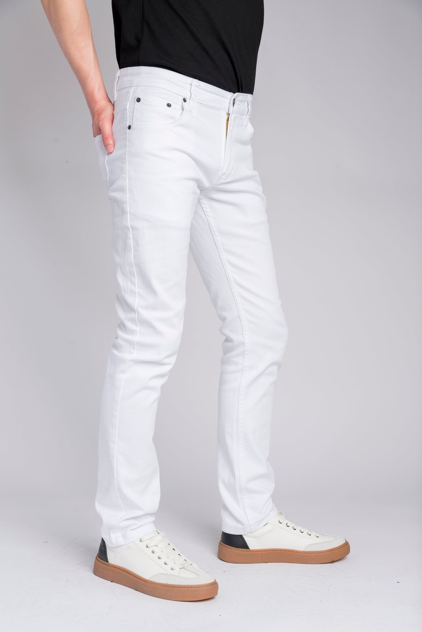 Men's Essential Skinny Fit Colored Jeans
