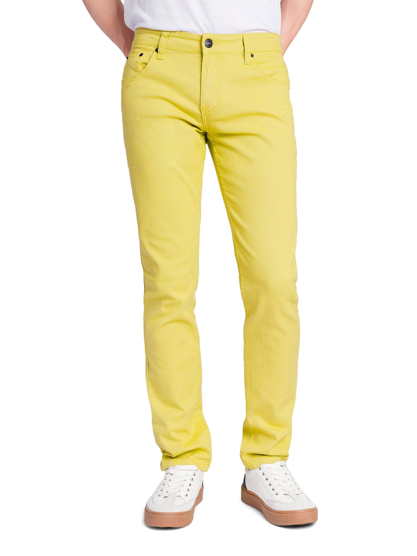 Men's Essential Skinny Fit Colored Jeans